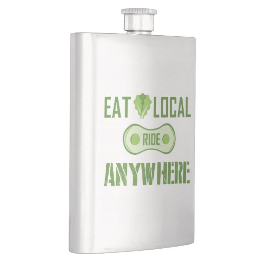 Eet lokaal, Ride overal Heupfles (Rechts)