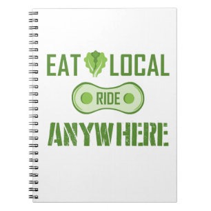 Eet lokaal, Ride overal Notitieboek