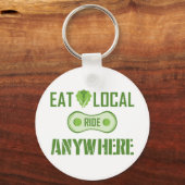 Eet lokaal, Ride overal Sleutelhanger (Voorkant)