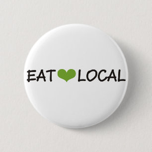 Eet Lokaal Ronde Button 5,7 Cm