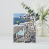 Eet! Lunch. Gelukkig! Briefkaart (Staand voorkant)