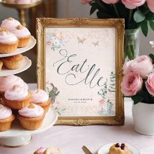Eet me Alice in Wonderland ontkoppeling Poster