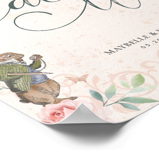 Eet me |  Alice in Wonderland ontkoppeling Poster (Hoek)