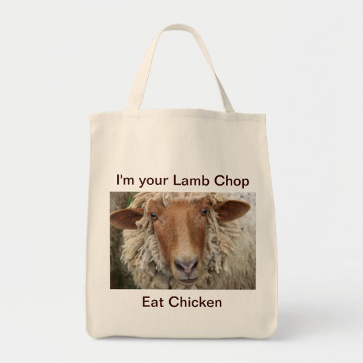 Eet me niet op. tote bag (Voorkant)