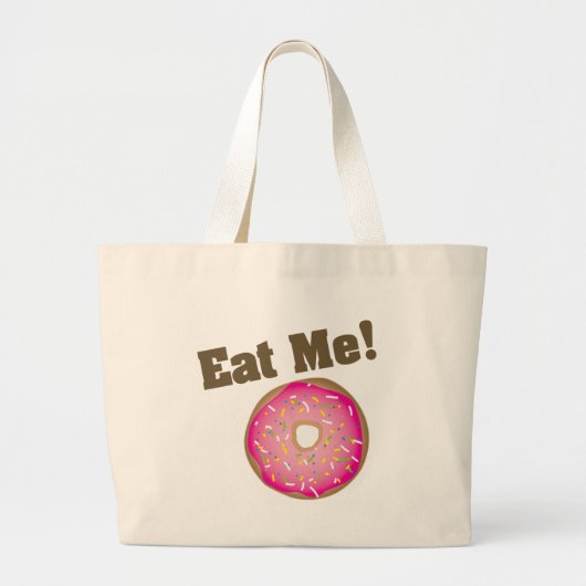 Eet me op! Tas - Roze (Voorkant)