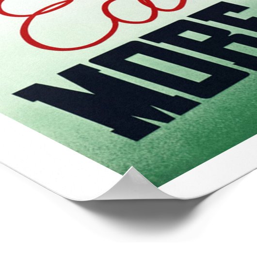 Eet meer fruit ~ Australië reizen Poster (Hoek)