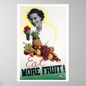 Eet meer fruit ~ Australië reizen Poster (Voorkant)