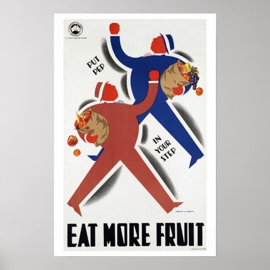 Eet meer fruit ~  Australië reizen Poster (Voorkant)