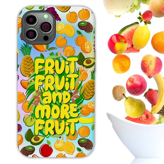 Eet meer fruit | motivatie gezond voedsel Case-Mate iPhone case