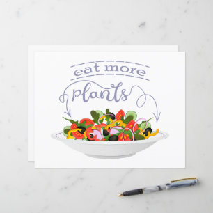 Eet meer planten frisse salade motivatie beletteri