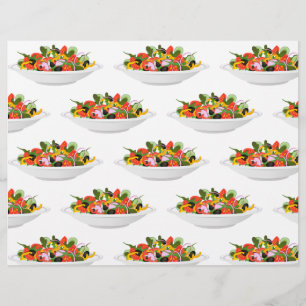 Eet meer planten frisse salade motivatie beletteri briefhoofd