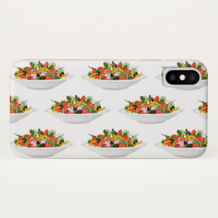 Eet meer planten frisse salade motivatie beletteri iPhone x hoesje