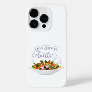 Eet meer planten frisse salade motivatie beletteri Case-Mate iPhone 14 pro hoesje