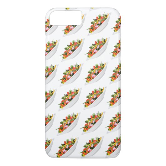 Eet meer planten frisse salade motivatie beletteri Case-Mate iPhone case (Achterkant)
