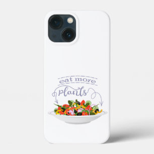 Eet meer planten frisse salade motivatie beletteri iPhone 13 mini hoesje