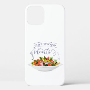 Eet meer planten frisse salade motivatie beletteri iPhone 12 hoesje