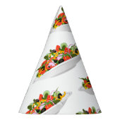 Eet meer planten frisse salade motivatie beletteri feesthoedjes (Links)