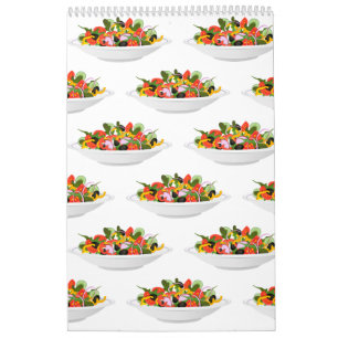 Eet meer planten frisse salade motivatie beletteri kalender