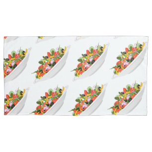 Eet meer planten frisse salade motivatie beletteri kussensloop