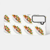 Eet meer planten frisse salade motivatie beletteri samsung galaxy hoesje (Achterkant horizontaal)