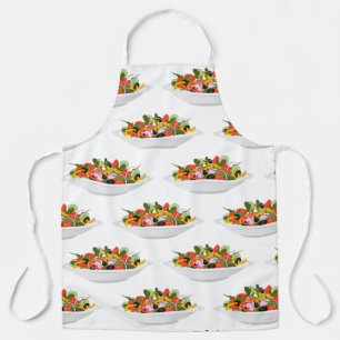 Eet meer planten frisse salade motivatie beletteri schort