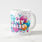 Eet mijn bubbels Mok (Voorkant rechts)