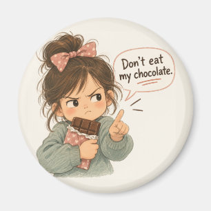 Eet mijn chocolade niet magneet
