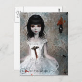 Eet mijn jam niet briefkaart (Voorkant / Achterkant)