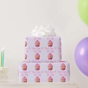 Eet mijn muffin inpakpapier
