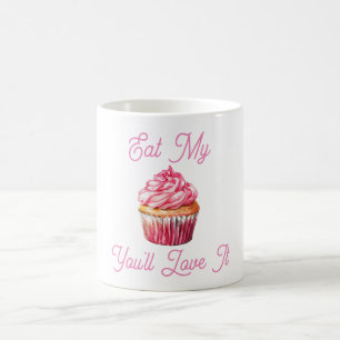 Eet mijn muffin koffie Mok