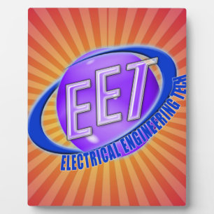 EET ORB SWOOSH LOGO ELEKTRISCHE TECHNISCHE TECHNIS FOTOPLAAT