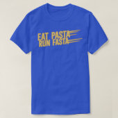 Eet Pasta run Fasta T-shirt (Design voorkant)