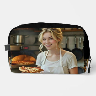 Eet Pizza Foto Personaliseren Aanpassen Toilettasje