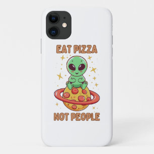 Eet pizza niet mensen iPhone 11 hoesje