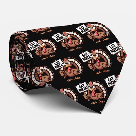 Eet Pizza Turkije Stropdas (Opgerold)