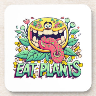 Eet Planten Bier Onderzetter