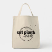 Eet Planten voor het Tas Win - Grocery (Achterkant)