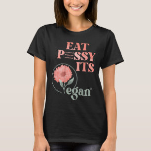 Eet Pssy Het Is Vegan X Watercolour Edition Vegan T-shirt