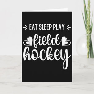 Eet Sla Veldhockey Herhaal Meisjes Spelers Trainin Kaart