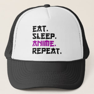 Eet Slaap Anime Herhaal Trucker Pet
