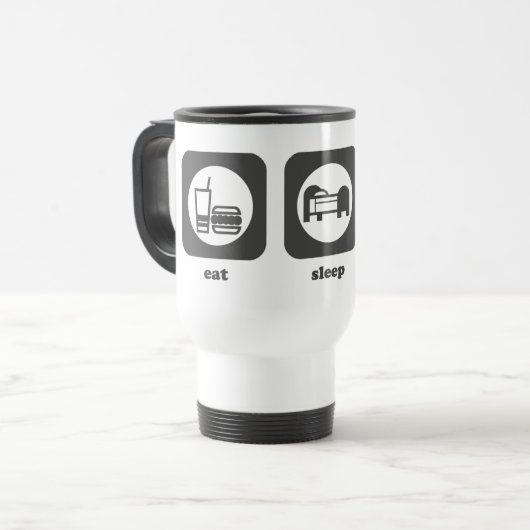 Eet. Slaap. Archerie. Mok (Voorkant links)