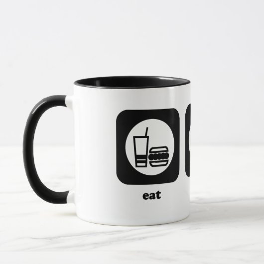 Eet. Slaap. Bike. Mok (Links)