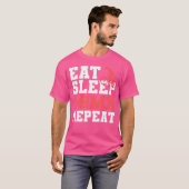 Eet slaap BMX Herhaal T-shirt (Voorkant volledig)