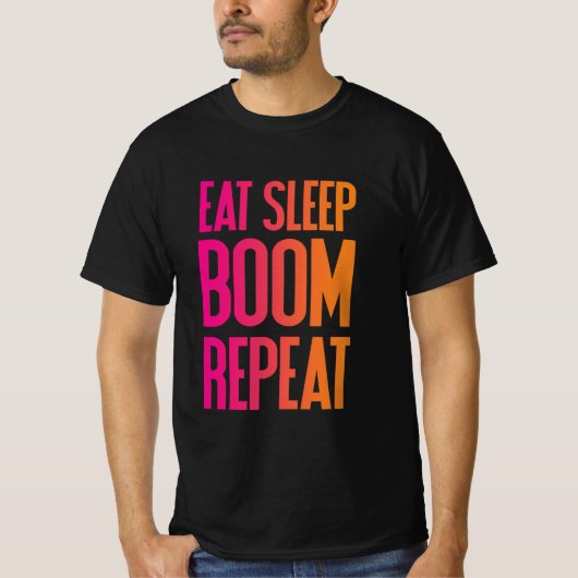 Eet Slaap Boom Herhalen - Festival T-shirt (Voorkant)