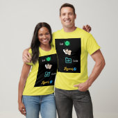 Eet Slaap Code Herhaal T-Shirt - Grappige programm (Unisex)