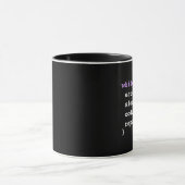 Eet Slaap Codeer Herhaal | Minimale programmeur Mok (Midden)