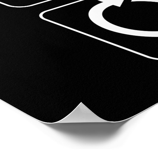 Eet. Slaap. Coffee. Herhaal Poster (Hoek)