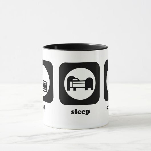 Eet. Slaap. Croquet. Mok (Midden)