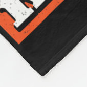 Eet Slaap Cross Country Herhaal Skiër Wintersport Fleece Deken (Hoek)