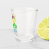 Eet Slaap Darts Herhalen - Dart Speler Shot Glas (Rechts)